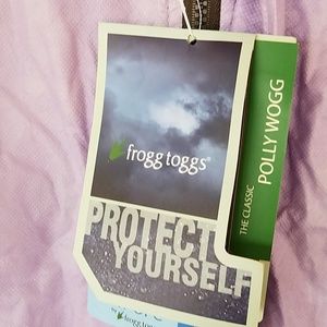 NWT Girls lightweight Raincoat FROGG TOGGS DriPore